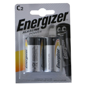 ENERGIZER Батерии ALKALine POWER алкални C (2 бр.)