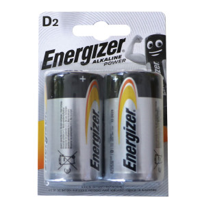 ENERGIZER Батерии ALKALine POWER алкални D (2 бр.)