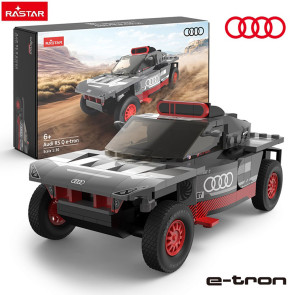 RASTAR Кола Audi RS Q e-tron Bricks за сглобяване 1:30