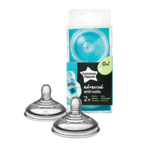 TOMMEE TIPPEE Биберон 1 капка 0+ ANTI-COLIC+SLOW