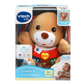 VTECH Музикална плюшена играчка КАФЯВО КУЧЕНЦЕ