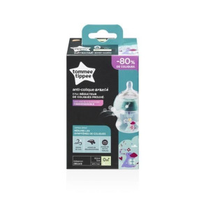 TOMMEE TIPPEE Шише за хранене 150 мл. ANTI-COLIC ДЕКОР