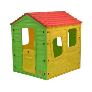 STARPLAST Градинска къща Fun Farm House 106x118.5x126.5см.