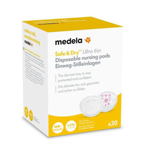 MEDELA Еднократни подплънки за кърма Safe&Dry Ultra Thin 30бр.