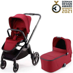 RECARO Комбинирана количка 2в1 CELONA SELECT GARNET RED