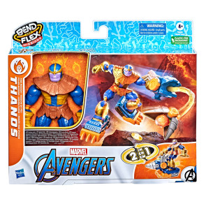 HASBRO Avengers Фигура BEND and FLEX Фигура с бойна машина