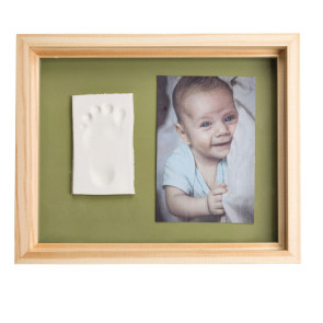 BABY ART PURE FRAME Отпечатък с органична глина NATURAL