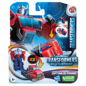 TRANSFORMERS Фигура 10 см. EARTH SPARK FLIP с трансформация в 1 стъпка