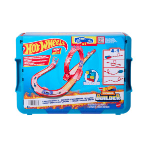 Hot Wheels®Track Builder Писта "Огнена каскада"