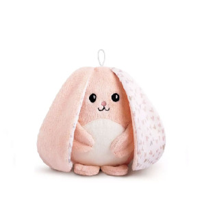 MyHummy Плюшена играчка със звуци BUNNY BACIS PINK