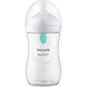 AVENT Шише NATURAL RESPONSE 3.0 PP с биберон поток 3 AIRFREE клапа 1м+ 260 мл.