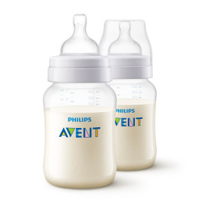 AVENT Шише 2 бр. 260 мл. ANTI-COLIC поток 2 1м+