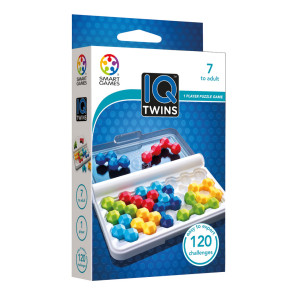 SMART GAMES IQ Логическа игра Twins 120 предизвикателства