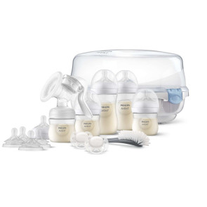 AVENT SCD430/50 К-т ръчна помпа за кърма NМ, стерилизатор и шишета NR