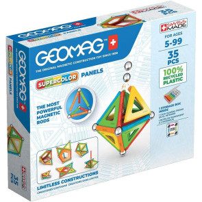 GEOMAG Магнитен конструктор SUPERCOLOR 35 части с панели