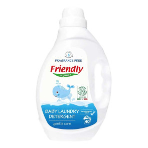 Friendly Organic Препарат за пране на бебешки дрехи 2л. БЕЗ АРОМАТ