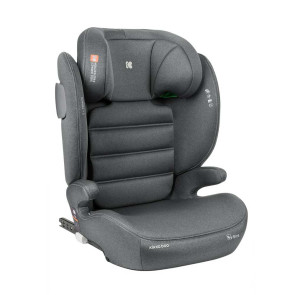 KIKKA BOO Стол за кола I-SIZE I-TRACK ISOFIX (100-150 см) DARK GREY