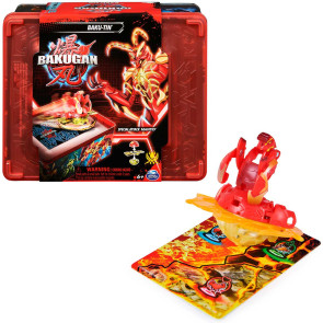 BAKUGAN Метална кутия за съхранение + 1 бр. SPECIAL ATTACK Mantid