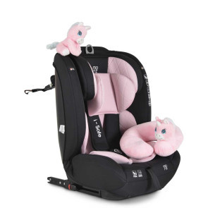 МОНИ Стол за кола I-SIZE I-SAFE ISOFIX (76-150 см) РОЗОВ