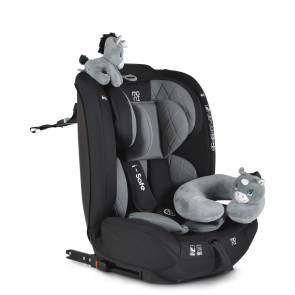 МОНИ Стол за кола I-SIZE I-SAFE ISOFIX (76-150 см) СИВ