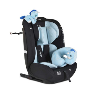 МОНИ Стол за кола I-SIZE I-SAFE ISOFIX (76-150 см) СИН