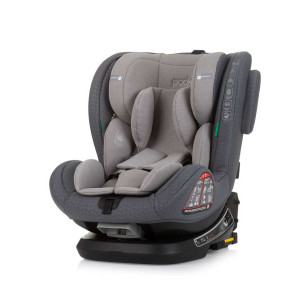 CHIPOLINO Стол за кола PEAK 360 I-SIZE (40-150 см) ISOFIX ГРАНИТ