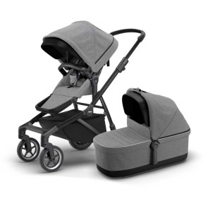 THULE Комбинирана количка 2в1 SLEEK GREY MELANGE/BLACK