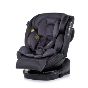 CHIPOLINO Стол за кола HYPNOTIC 360 I-SIZE (40-150 см) ISOFIX АНТРАЦИТ