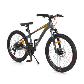 BYOX Велосипед 24" ALLOY CLASHER СИВ