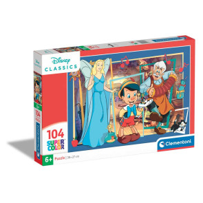 CLEMENTONI 104ч. Пъзел Pinocchio