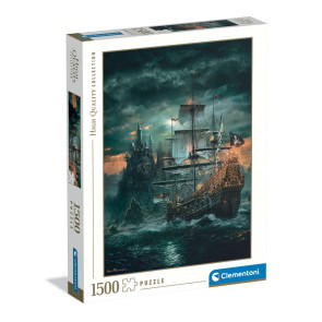 CLEMENTONI 1500ч. Пъзел High Quality Collection The Pirate ship 