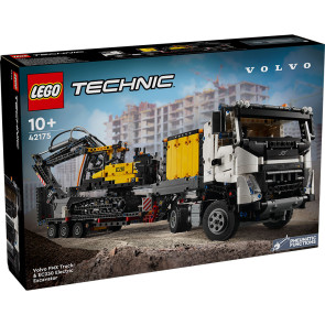 LEGO® Technic Камион Volvo FMX и екскаватор EC230 42175