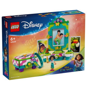 LEGO DISNEY Encanto Рамка за снимка и кутията за бижута на Мирабел 43239