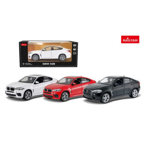 RASTAR Die cast Джип BMW X6M с отварящи се врати 1:24