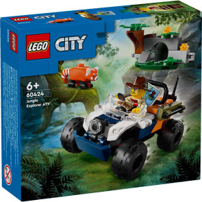 LEGO® City Изследовател в джунглата – червена панда 60424