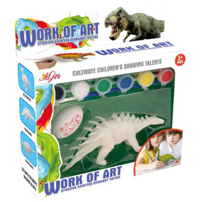 NTOYS Work of Art Динозавър за оцветяване Stegosaurus