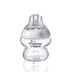 TOMMEE TIPPEE Стъклено шише за хранене 150 мл. EASI VENT