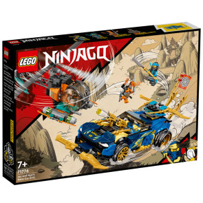 LEGO NINJAGO Състезателната кола на Jay и Nya EVO 71776