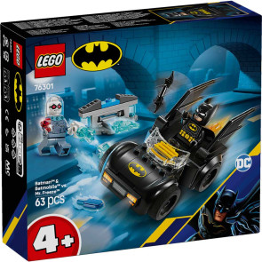 LEGO® DC Batman™: Батман с Батмобила срещу Мистър Фрийз™ 76301