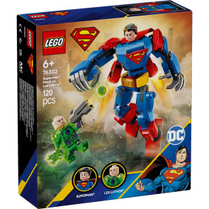 LEGO® DC Супермен робот срещу Лекс Лутър 76302