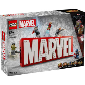 LEGO® Marvel Лого на MARVEL и минифигури 76313