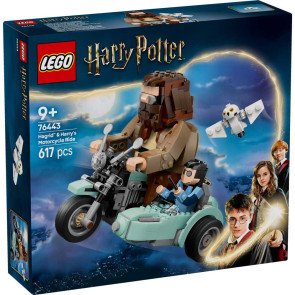 LEGO® Harry Potter™ Разходка с мотоциклет на Хагрид и Хари 76443