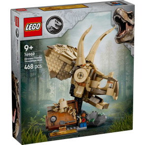 LEGO® Jurassic World Вкаменелости от динозаври череп на трицератопс 76969