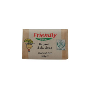 Friendly Organic Бебешки сапун с масло от ший и сладък бадем 100 гр.