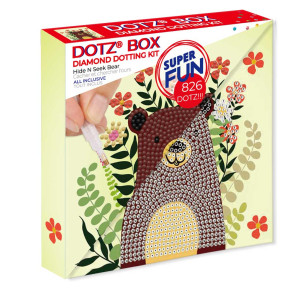 Diamond Dotz Диамантен гоблен Hide n Seek Bear 826 диаманта