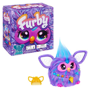 FURBY Плюшена интерактивна играчка лилаво