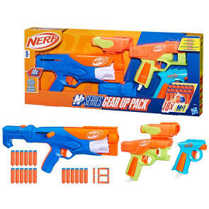 NERF Gеar up комплект бластери с 18 стрели