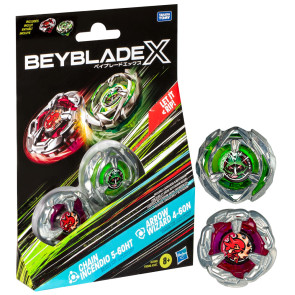 HASBRO BEYBLADE X Dual pack бойни пумпали