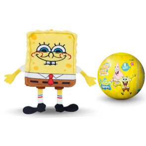 MIRABALL SPONGEBOB Топка с плюшена играчка изненада