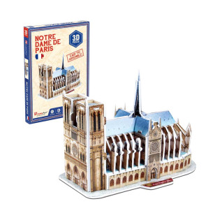 CubicFun Пъзел 3D Notre Dame de Paris 39ч. 